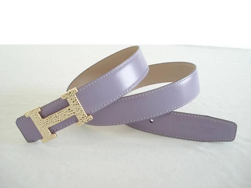 Hermes Belt 2007 purple